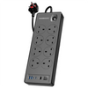 Powerology 8AC | 2990W Power Strip PD 20W