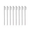 Campingmoon 8 Pieces Nail Pegs Stainless Steel - 20 cm