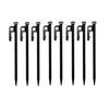 Campingmoon 8 Pieces Nail Pegs Carbon Steel - 20 cm