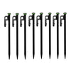Campingmoon 8 Pieces Nail Pegs Carbon Steel - 30 cm