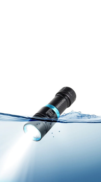 Porodo Lifestyle 1200 Lumens Waterproof Flashlight