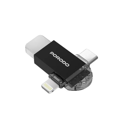 Porodo 3-in-1 OTG Adapter