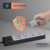 مقبس طاقة 3 مآخذ | 45 واط | 300 واط من Porodo