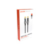 Porodo Braided Cable - Transparent USB-C To USB-C(4ft/1.2m)