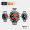 Porodo Chrono Steel Smart Watch
