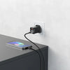 Porodo Dual-Port | Digital Display Quick Charger with Cable