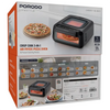 Porodo Lifestyle Crisp Cook 3-In-1 Air Fryer, Pizza, Oven