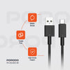 كابل شحن متين من USB-A إلى نوع C من بورودو