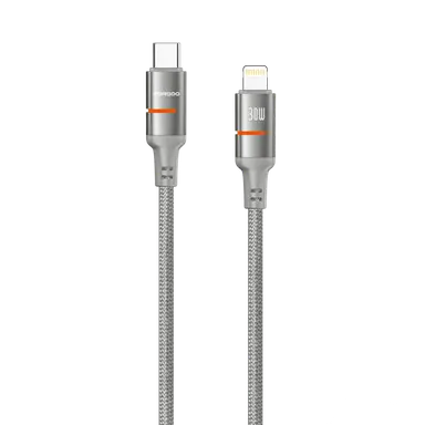 Porodo USB-C To Lightning LED Light Cable