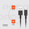 كابل شحن متين من USB-A إلى نوع C من بورودو