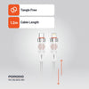 Porodo USB-C to Lightning Aluminum Braided Cable