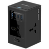 Porodo Universal GaN Multi-Port Cube Adapter with 4 AC Sockets