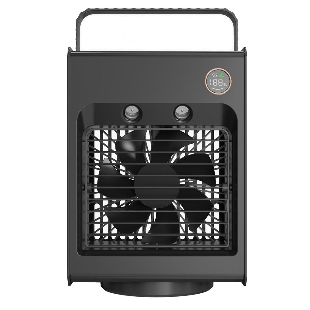 Porodo Lifestyle Air & Mist Portable Cooling Fan With Night Light