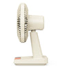 Porodo Lifestyle Chillo Portable Desk Fan with Oscillating Function & Indicator Lights - Beige