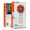 Porodo Lifestyle Chillo Rechargeable Handy Fan with 1200mAh Battery Capacity - White