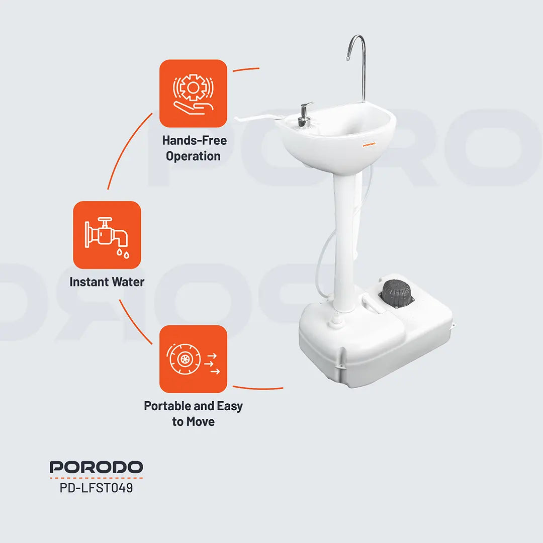 Porodo Lifestyle Portable Handwash Station