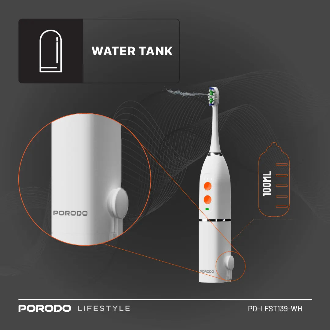 Porodo Lifestyle Water Floss & Sonic Electric Toothbrush