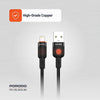 كابل مضفّر USB-A إلى ليتنينج من بورودو