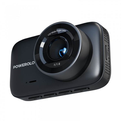 Powerology - Dash Camera Ultra with High Utility Built-In Sensors 4K