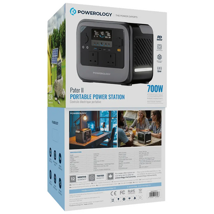 Powerology Pater II Portable Power Station 700W