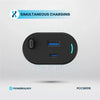Powerology Type-C Retractable Car Charger