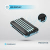 Powerology 16000mAh Solar Multi-Cable Power Bank