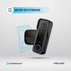 Powerology IP65 265GB 3MP Infrared Smart Camera Doorbell 5200mAh with Voice