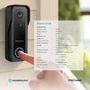 Powerology IP65 265GB 3MP Infrared Smart Camera Doorbell 5200mAh with Voice