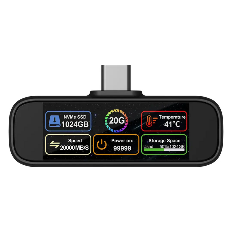 Powerology Vaultx 1 TB Mini Portable SSD Drive