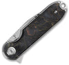 QSP Knife Nebula Linerlock Brass Copp