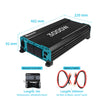 Renogy 3000W 12V to 230V/240V Pure Sine Wave Inverter With English Standard Socket (with UPS (Function