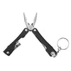 9 In 1 Foldable Pocket Mini Pliers Multifunctional tool with LED Lamp Portable Flashlight Screwdriver Bottle Opener for Camping