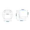 SC40 Folding Padded Seat
