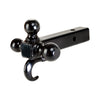 Hitch Tri-Ball With Hook -Ball 1-7/8'', 2'' & 2-5/16''
