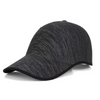 Lightweight Seamless Wrinkle Resistant Hat (Black Gray)