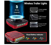 Wireless Trailer Lights WITH 7-Pin Transmitter