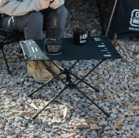 Shine trip Tactical Folding Cloth Table - Green