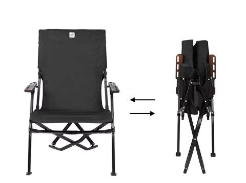 Shine trip comfortable folding chair - Sand