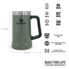 STANLEY ADVENTURE BIG GRIP BEER STEIN | 0.70L
