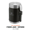 STANLEY CLASSIC LEGENDARY FOOD JAR + SPORK | 0.4L