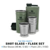 STANLEY ADVENTURE PRE-PARTY SHOT GLASS + FLASK SET