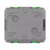 Tred 50-40 Storage Box 65L Mid Grey With Green