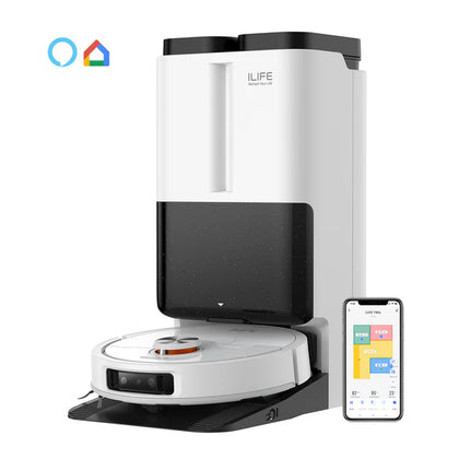 ILIFE T60s Robotic Vacuum Cleaner -White