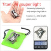 TITANIUM ALLOY FOLDING CAMPING STOVE