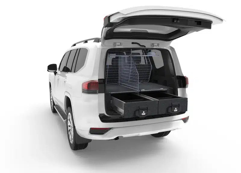 LC300 4WD INTERIORS REAR RACK & DIVIDER