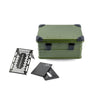 Outdoor Portable Aluminum Storage Container & Accessories - Green