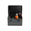Outdoor Portable Aluminum Storage Container & Accessories - Black