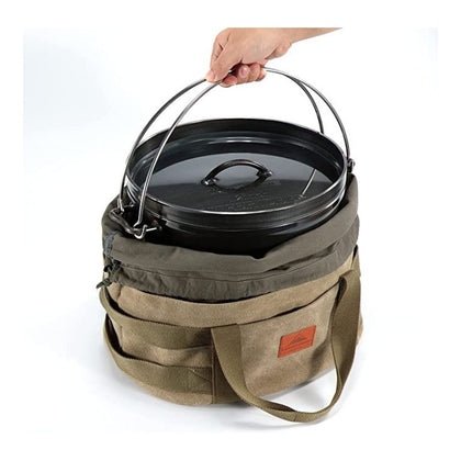 Campingmoon Canvas Carry Bag for Dutch Oven