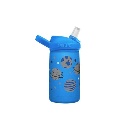 Camelbak Eddy®+ Space Smiles Design Insulated Stainless Steel Kids Bottle Blue - 12 oz