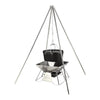 Campingmoon Fire Four-legged Stand with Carrying Bag